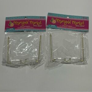 Lot of 2 NWT Marigold Market Doll Shop Oval Doll Glasses - Crafting
